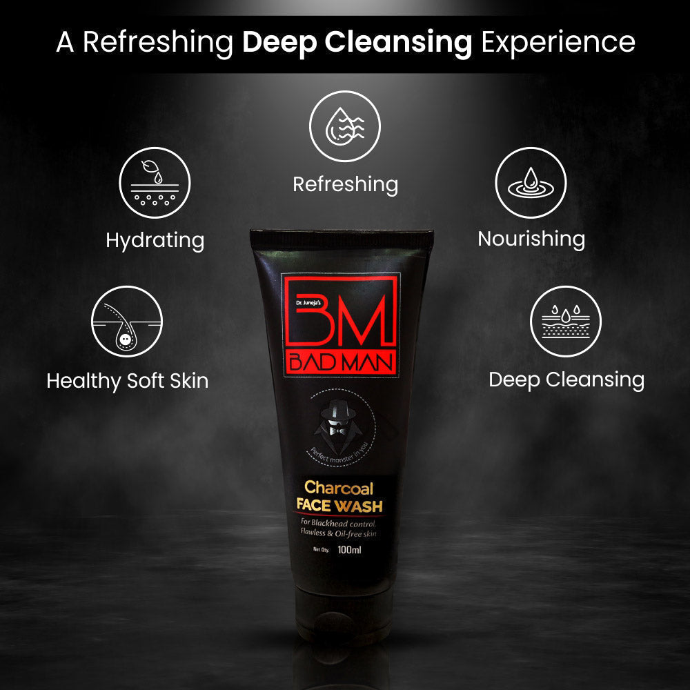 BADMAN Charcoal Face Wash