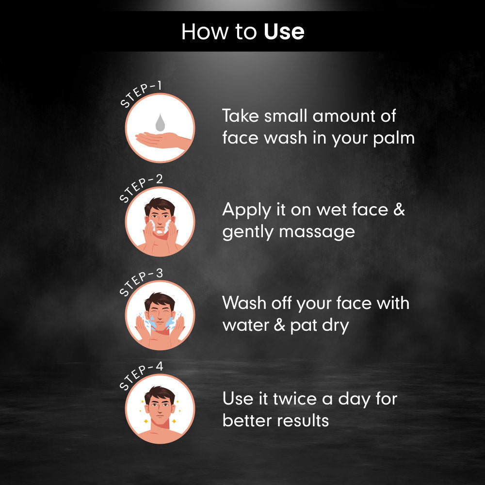 BADMAN Charcoal Face Wash